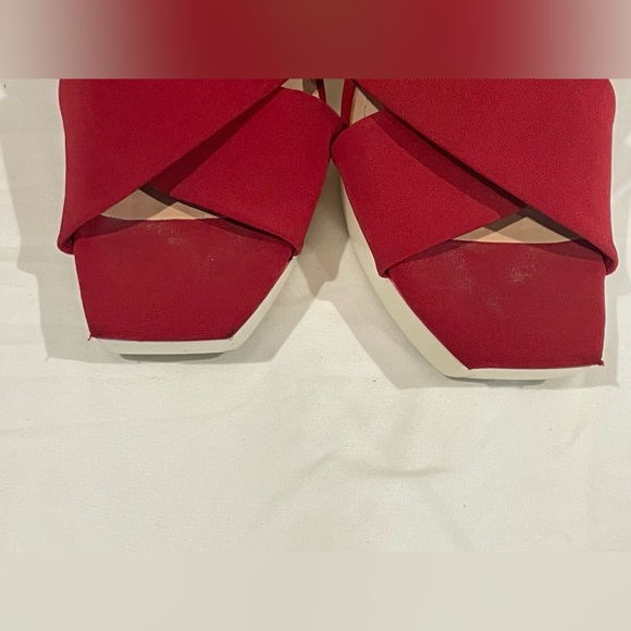 Calvin‎ Klein Wedge Slides 9.5M Red - Picture 8 of 13